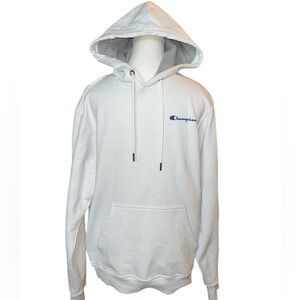 Champion Men’s White Hooded Sweatshirt S